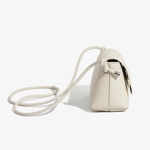 Multicolor Luxe Genuine Leather Compact Crossbody Bag