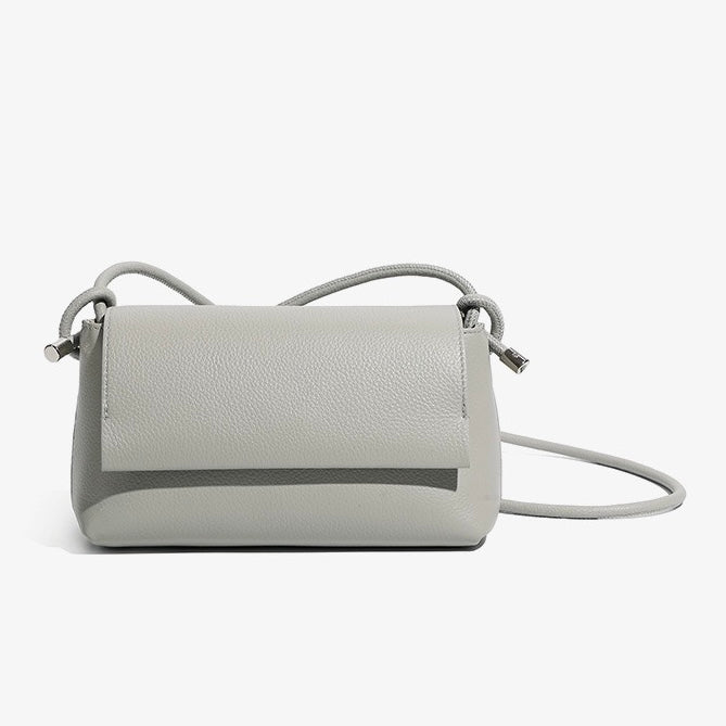 Multicolor Luxe Genuine Leather Compact Crossbody Bag