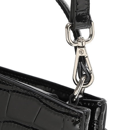 Luxury Crocodile Pattern Genuine Leather Handbag