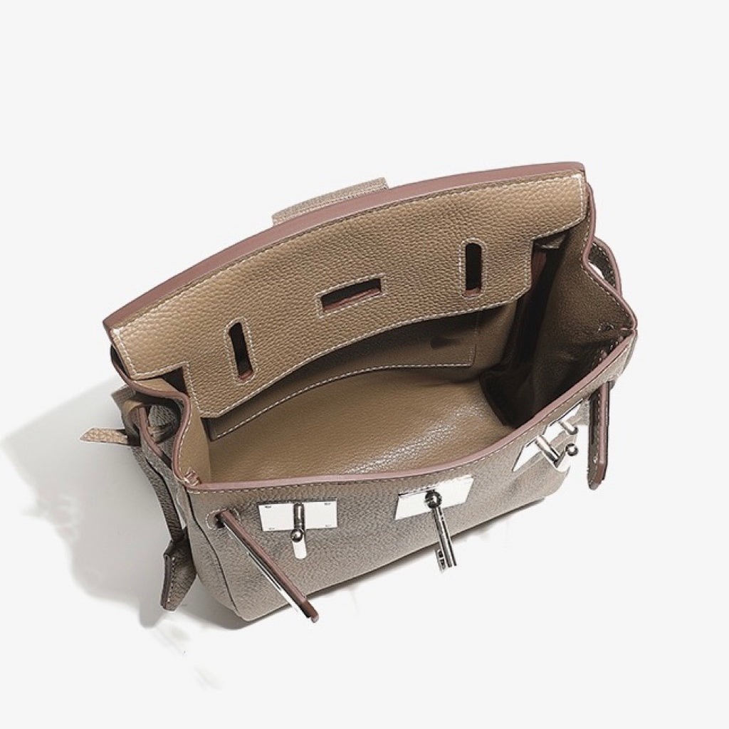 Top Grain Cowhide Luxe Crossbody Chest Bag