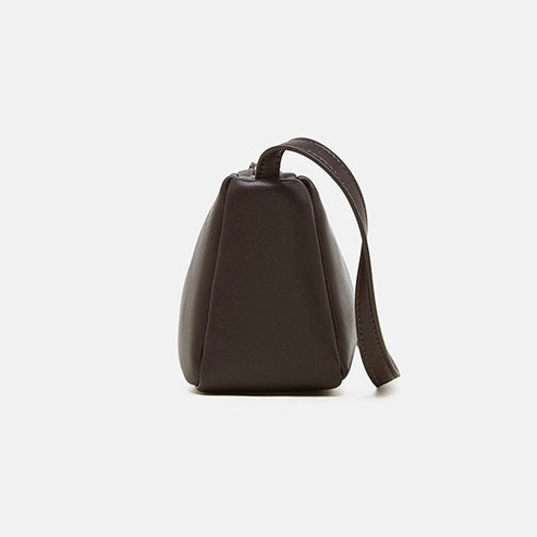 Elegant Leather Minimalist Crossbody Shoulder Bag for Women