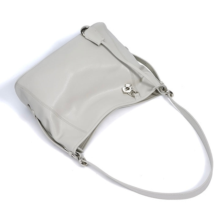 Sophisticated Women's Genuine Leather Large Capacity Crossbody Bag