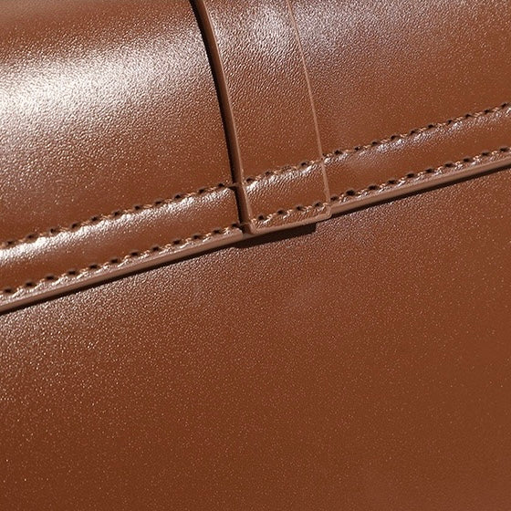 Elegance Redefined: Versatile Leather Handheld & Shoulder Bag