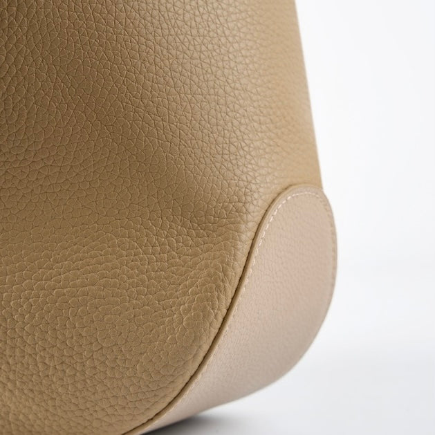 Luna Luxe Genuine Leather Hobo Tote Bag