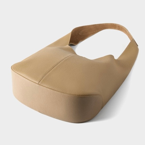 Luna Luxe Genuine Leather Hobo Tote Bag