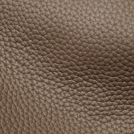 Duo-Set Premium Textured Leather Tote with Pouch