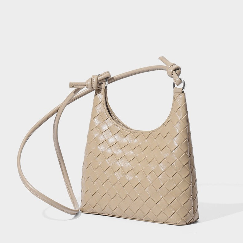 Exquisite Leather Woven Shoulder Bag in Luxe Styles
