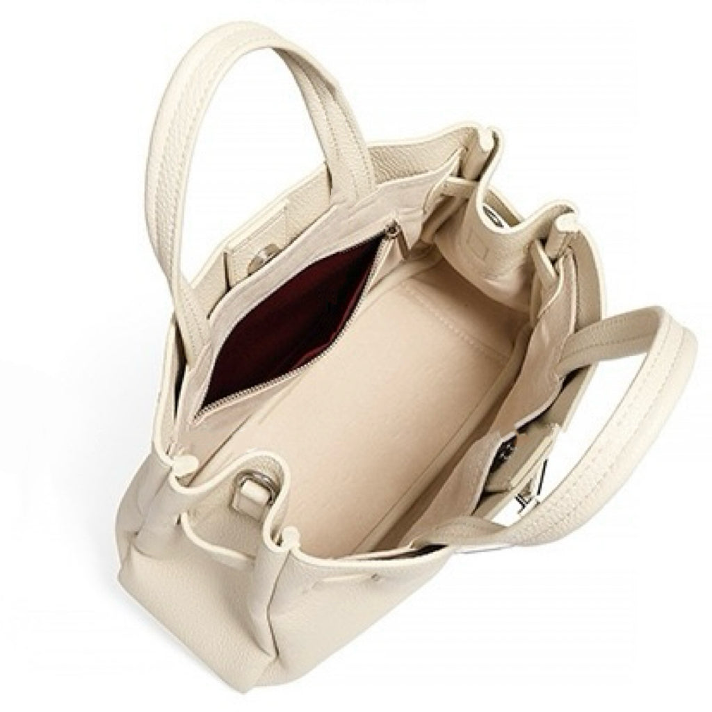 Elegant Pebble Genuine Leather Crossbody Bag for Women