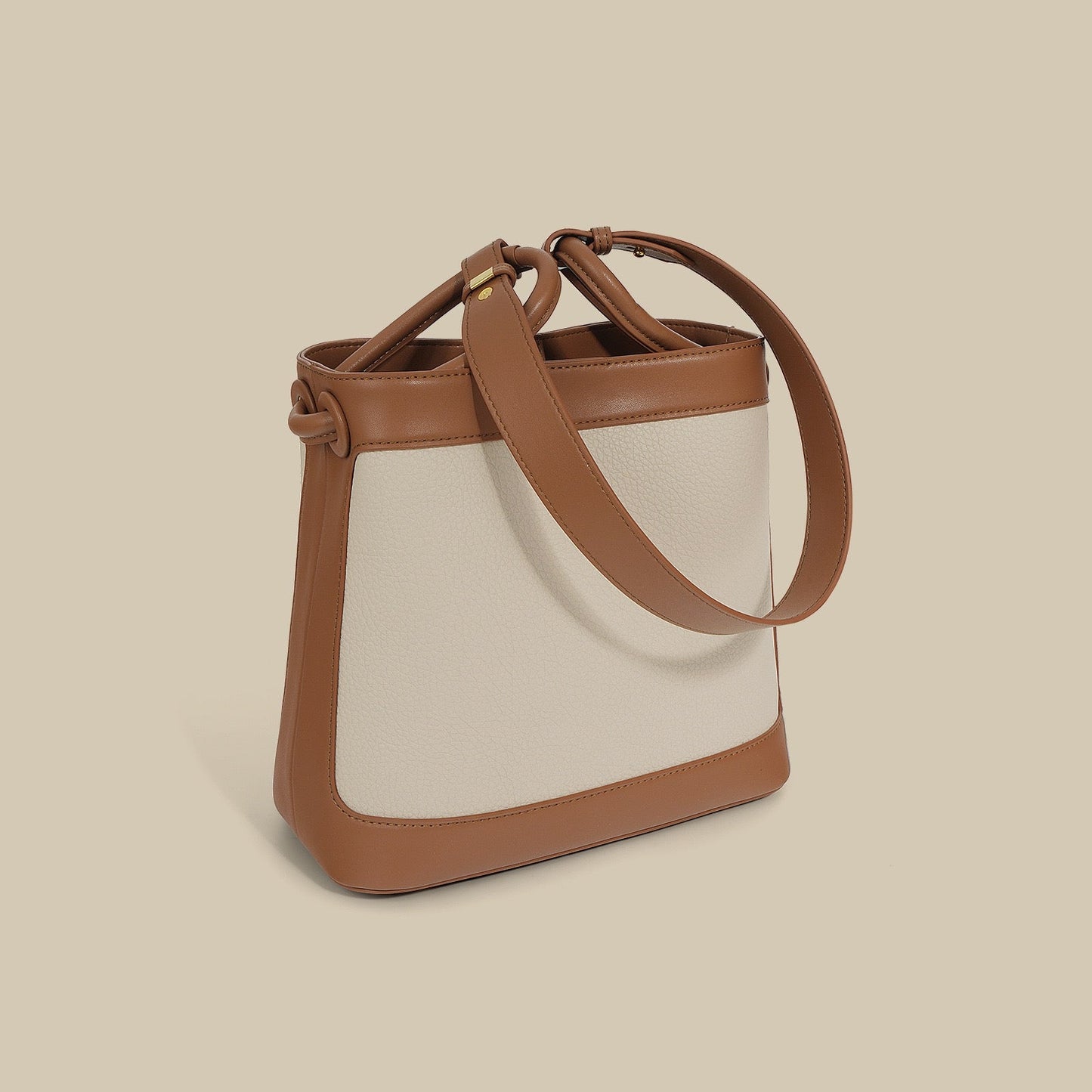 Women's Premium Leather Luxury Crossbody Bucket Bag