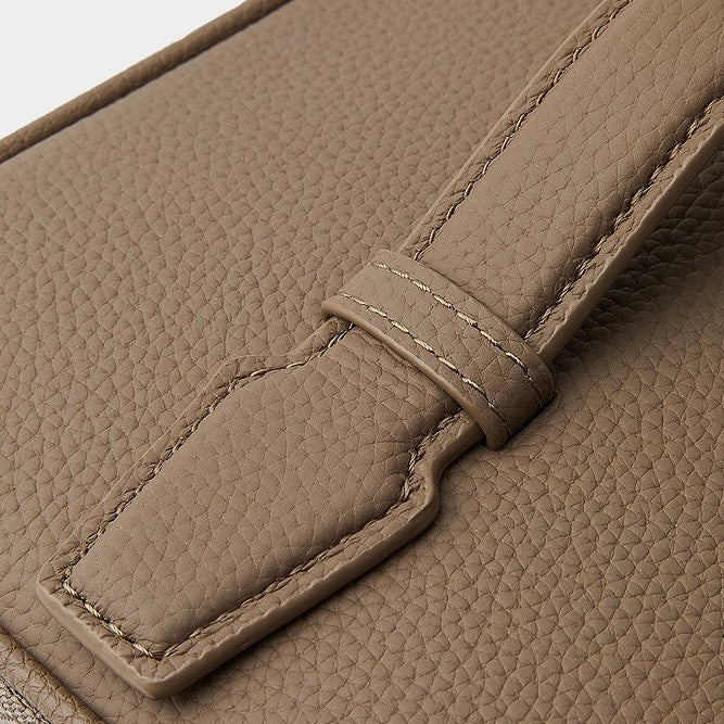 Genuine Leather Luxury Multi-Compartment Cosmetic Bag