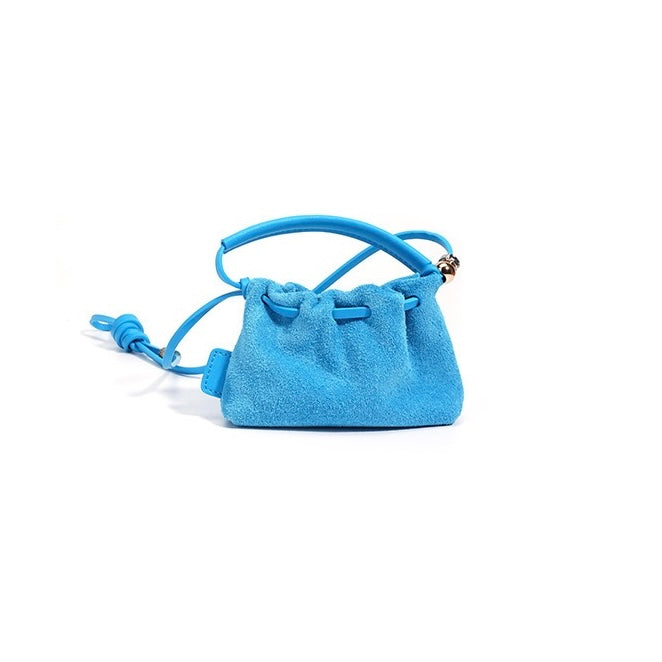 Cloud Pleated Vintage Frosted Mini Handbag Crossbody