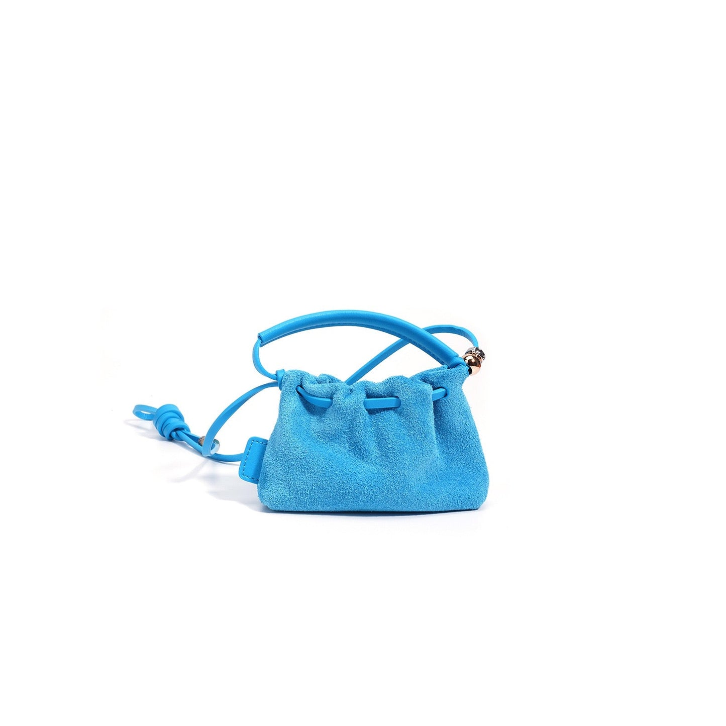 Cloud Pleated Vintage Frosted Mini Handbag Crossbody