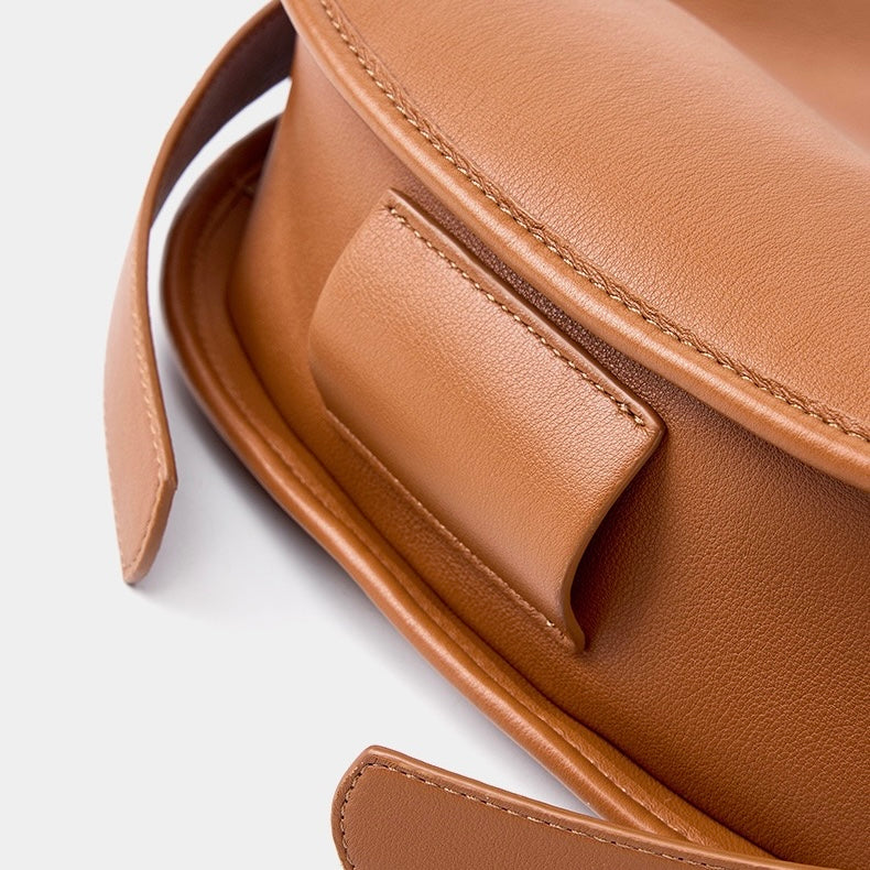 Lazy Chic Premium Leather Tote Bag with Ample Storage