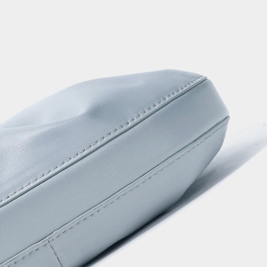 Sheepskin Elegance: Women's Drawstring Crossbody Handbag