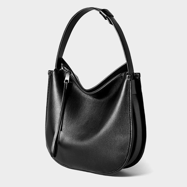 Lazy Chic Premium Leather Tote Bag with Ample Storage