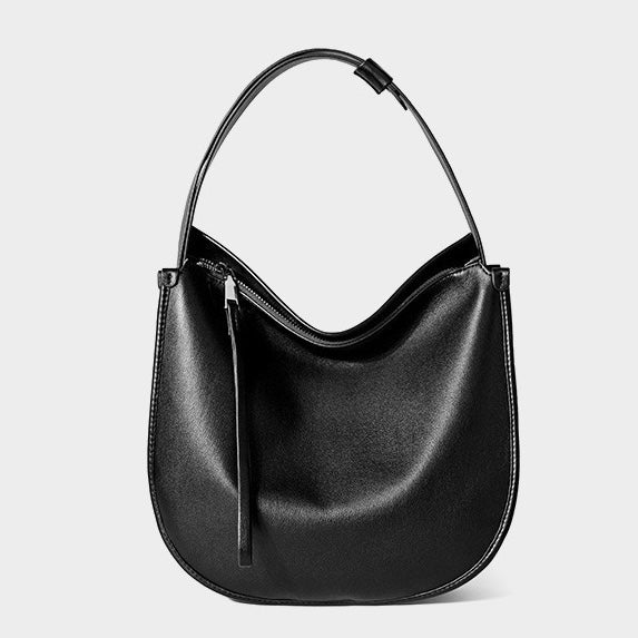 Lazy Chic Premium Leather Tote Bag with Ample Storage