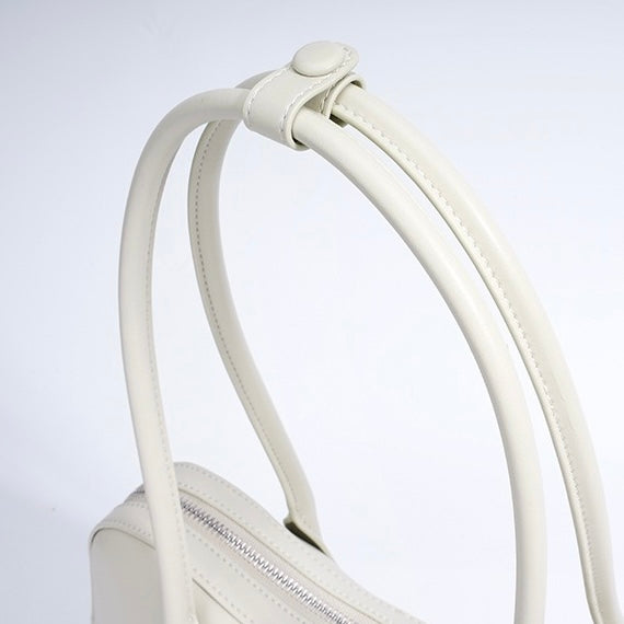 Elegant Versatile Large Capacity Cowhide Shoulder Bag