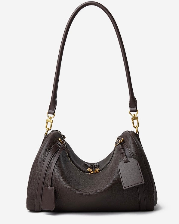 Emberton Luxe Genuine Leather Shoulder Bag