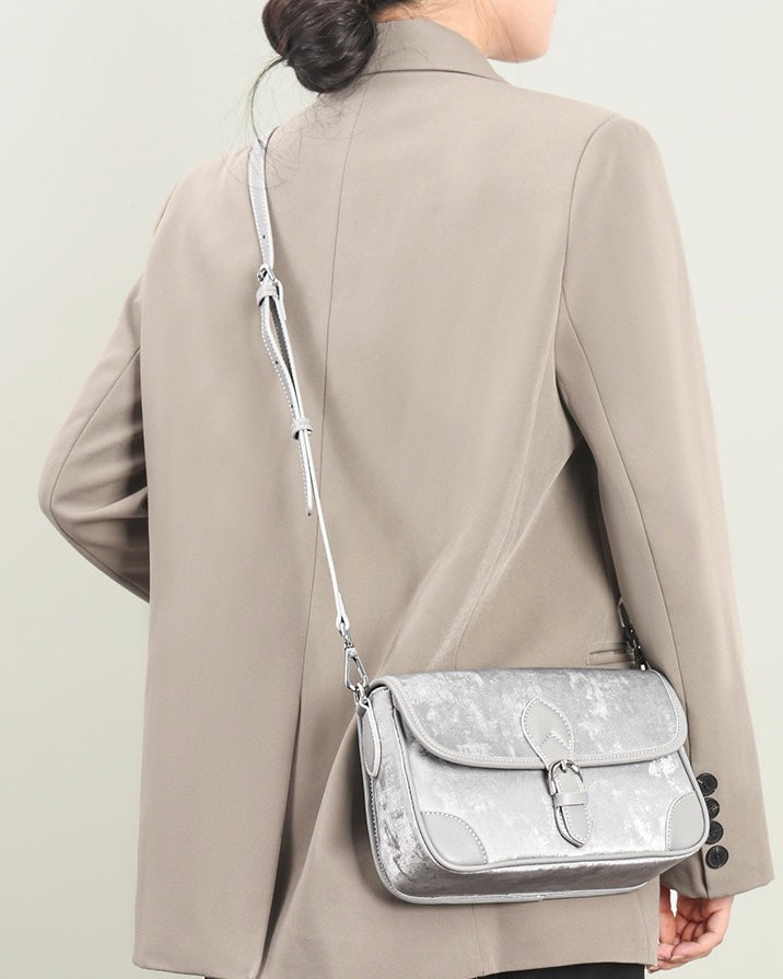 Lumina Luxe Genuine Leather Satchel