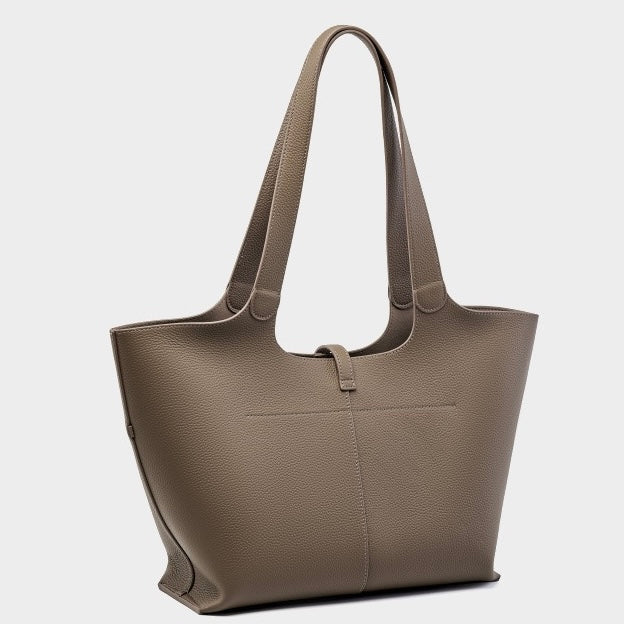 2025 Luxe Genuine Leather Commuter Tote Bag