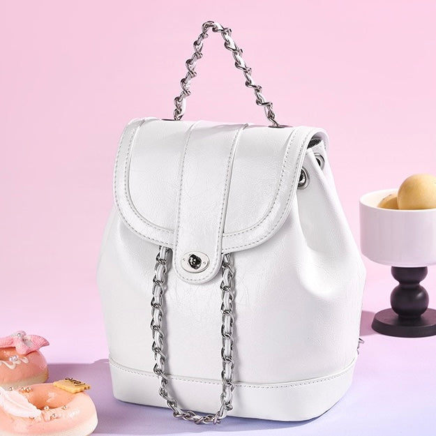 Chic Inspired Genuine Cowhide Luxurious Backpack for Women