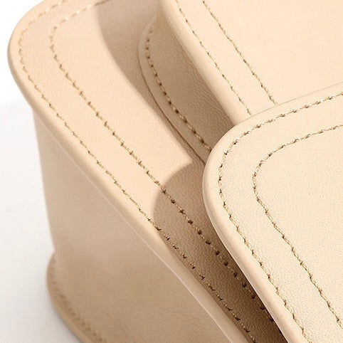 Sophisticated Women's Genuine Leather Commuter Messenger Bag