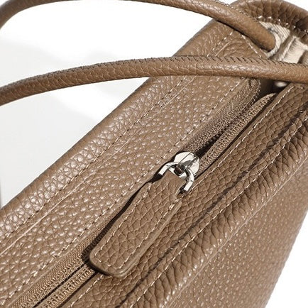 Asymmetric Luxe Slouchy Horn Shoulder Crossbody Bag