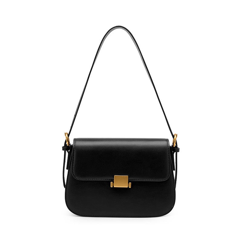 Luxury Minimalist Genuine Leather Crossbody Bag for Women