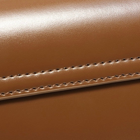 Signature Leather Baguette Bag for the Modern Woman
