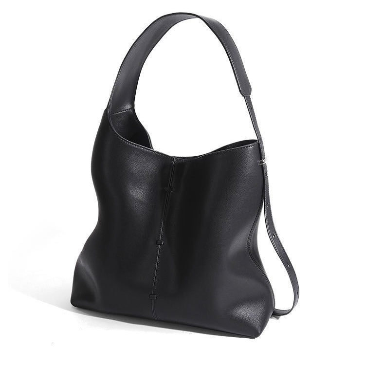 Premium Leather Large Capacity Tote Bag for Modern Elegance