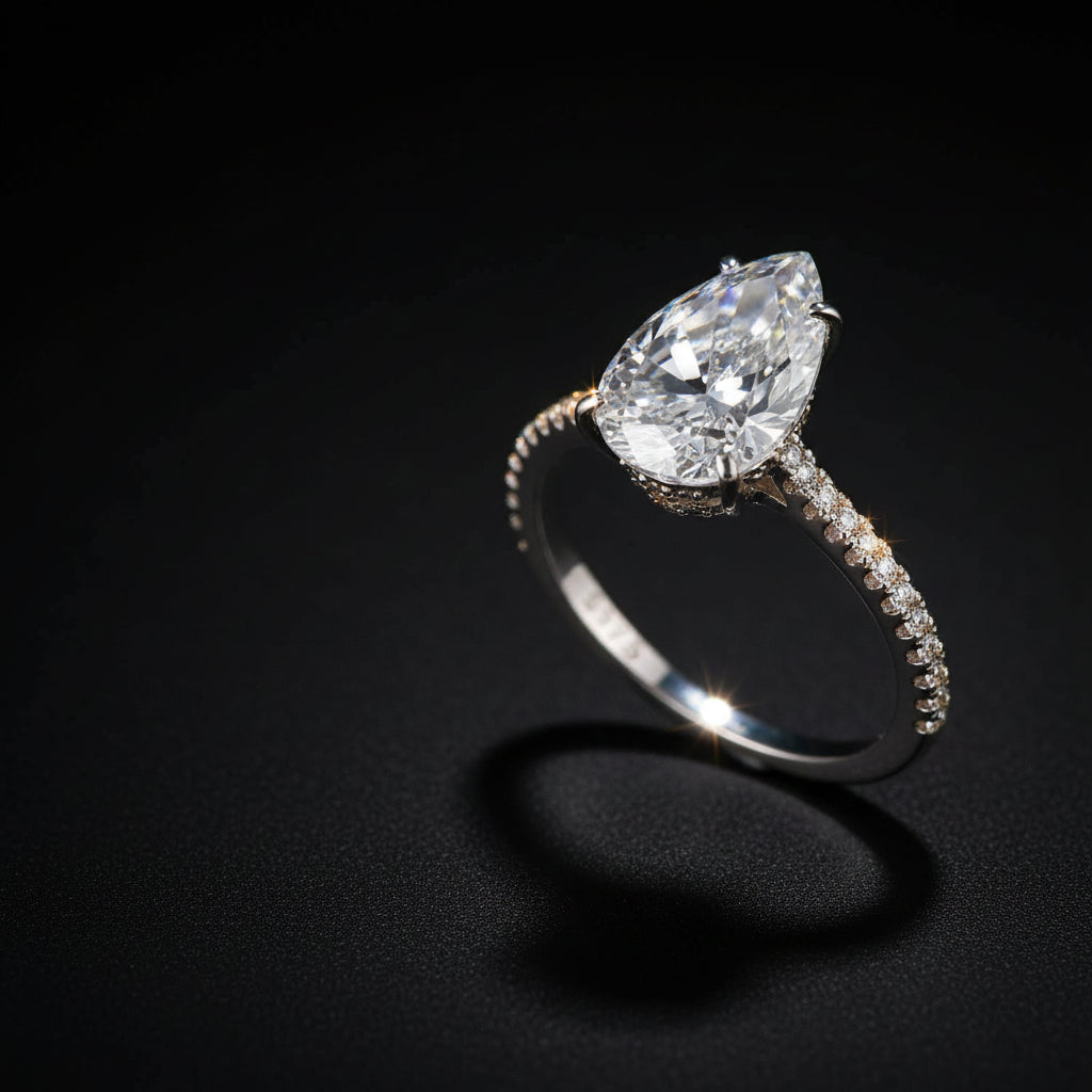 Lucente Aurora – 925 Sterling Silver CZ Ring Velanci