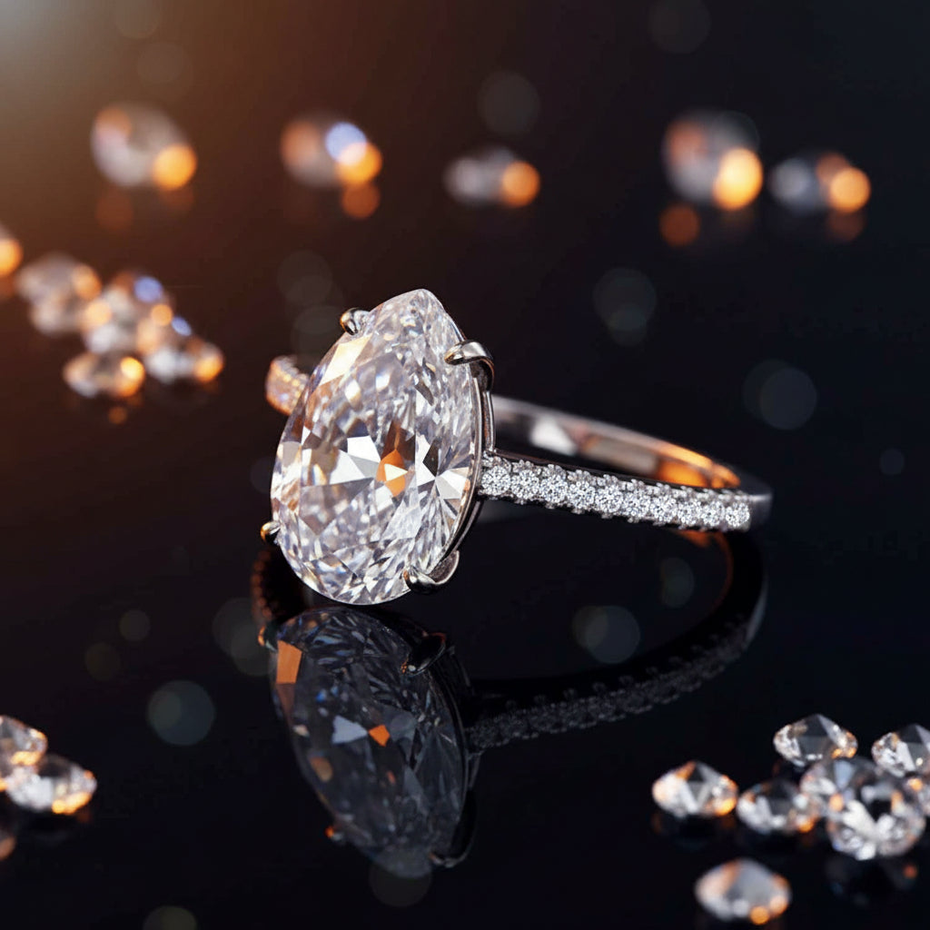 Lucente Aurora – 925 Sterling Silver CZ Ring Velanci