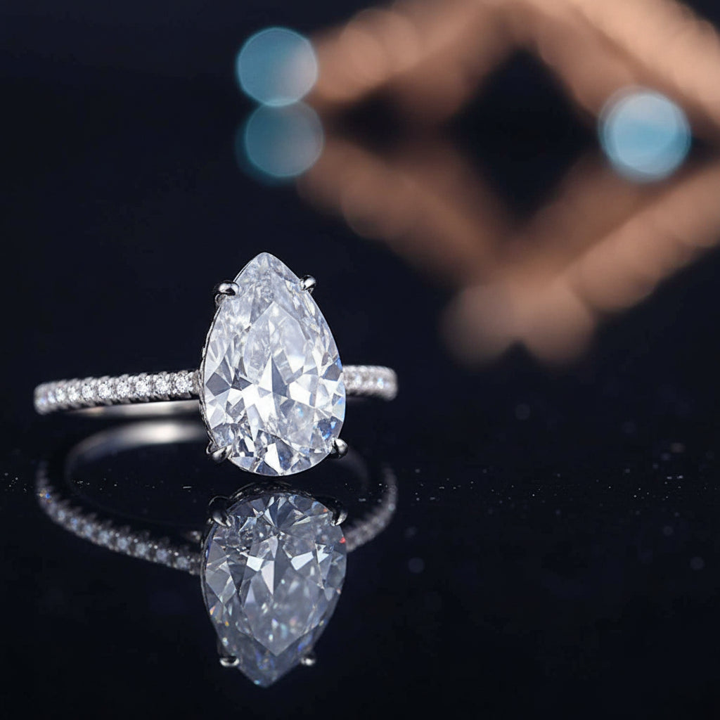 Lucente Aurora – 925 Sterling Silver CZ Ring Velanci