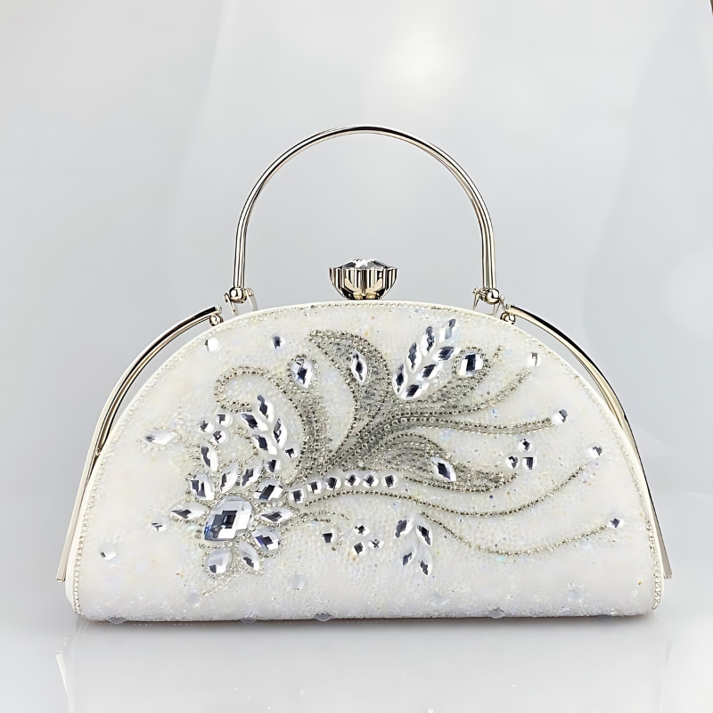 Velanci Natalia Luxe Rhinestone Clutch Bag