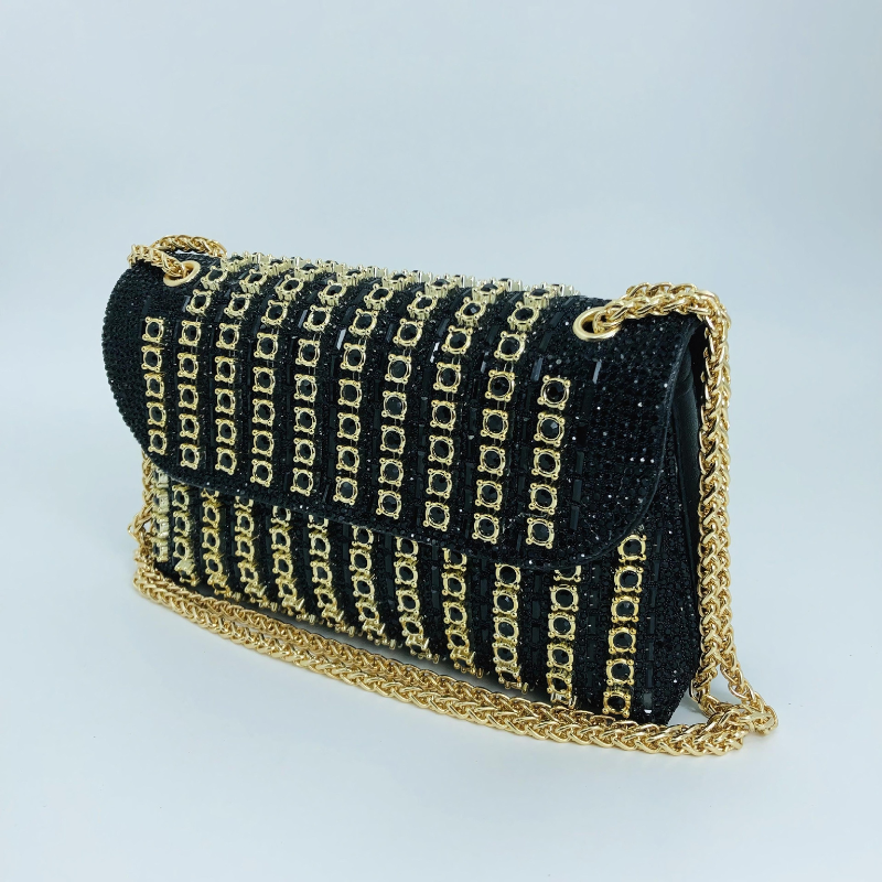 Velanci Claudia Gemstones Clutch: A Statement of Elegance