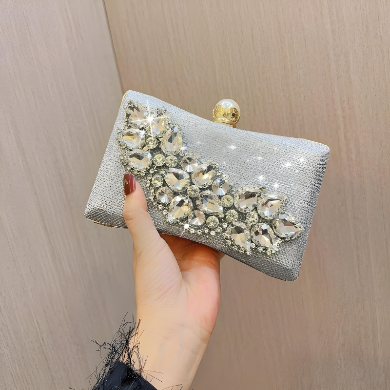 Velanci Serena Diamond Clutch: Elegance Redefined