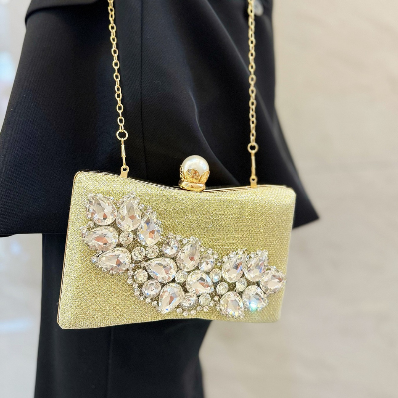 Velanci Serena Diamond Clutch: Elegance Redefined