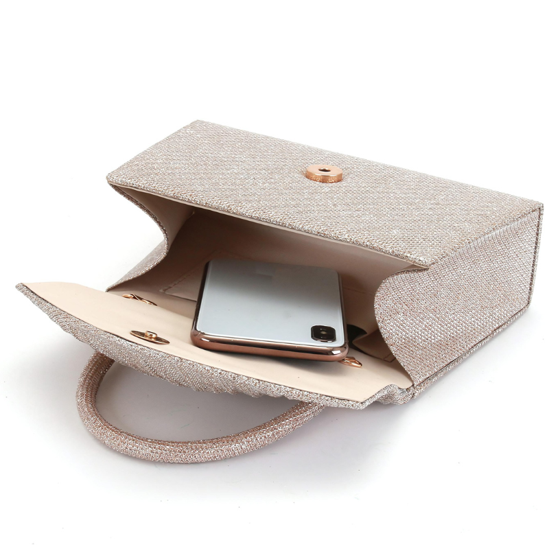 Velanci Honoria Luxe Leather Clutch Bag