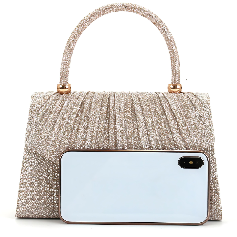 Velanci Honoria Luxe Leather Clutch Bag