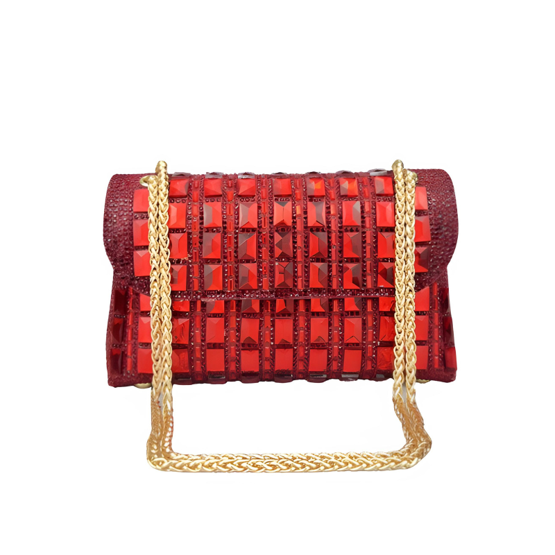 Velanci Serena Gemstones Luxury Clutch Bag