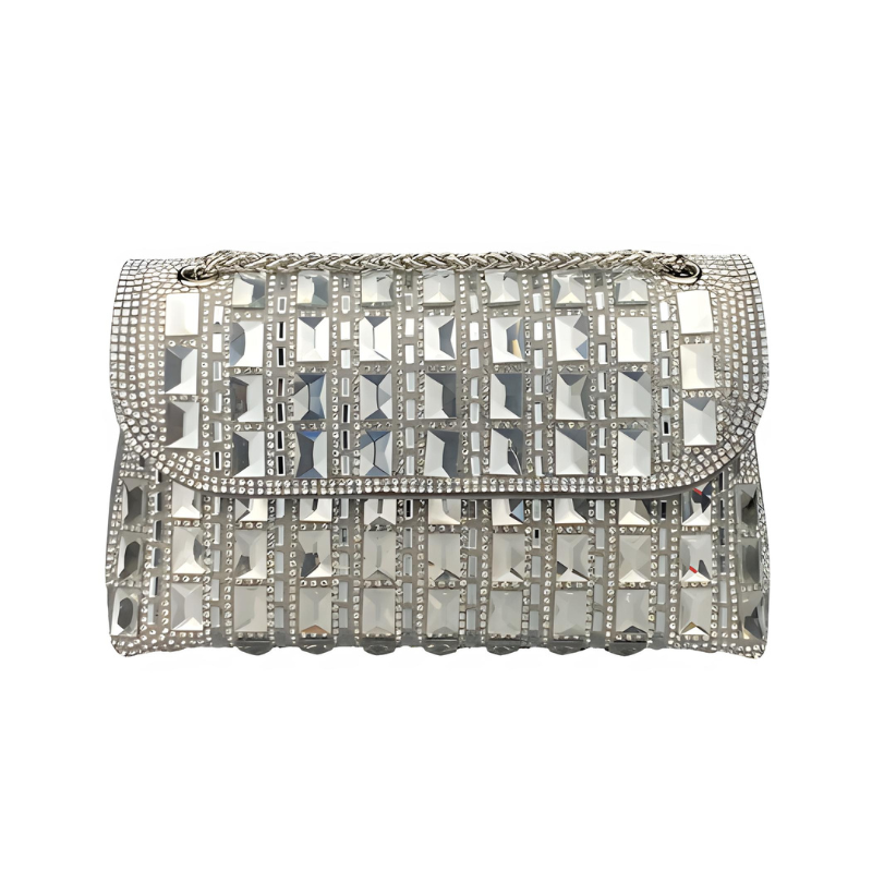 Velanci Serena Gemstones Luxury Clutch Bag