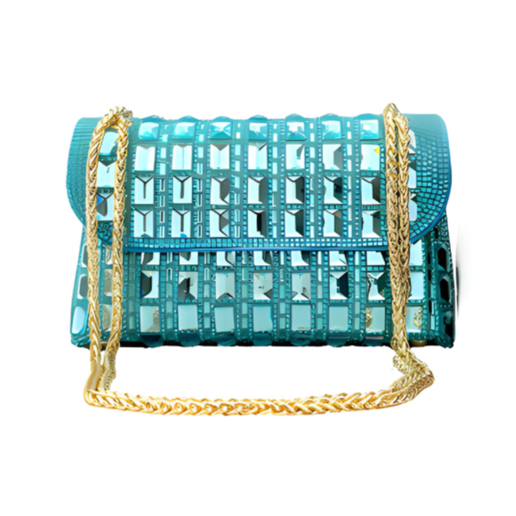 Velanci Serena Gemstones Luxury Clutch Bag