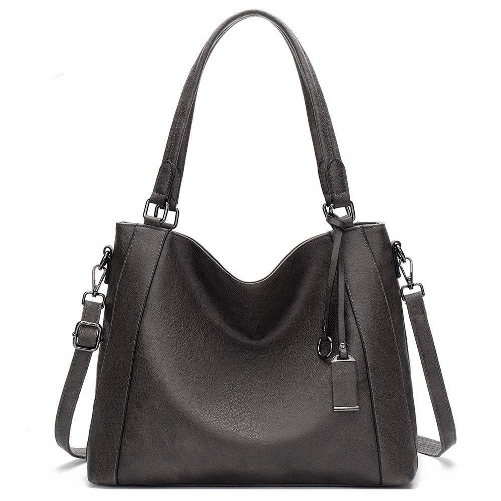 Gemma Luxe Leather Shoulder Bag