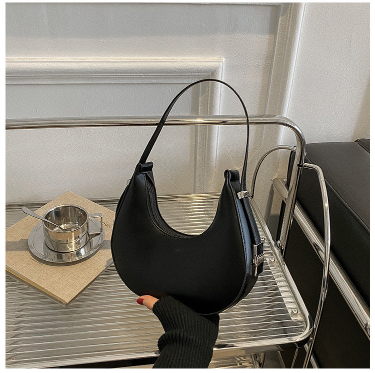 Lucia Luxe Leather Shoulder Bag