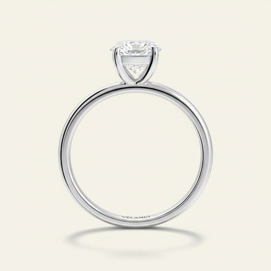 Ring Allegra - 1ct Round-Cut CZ Solitaire