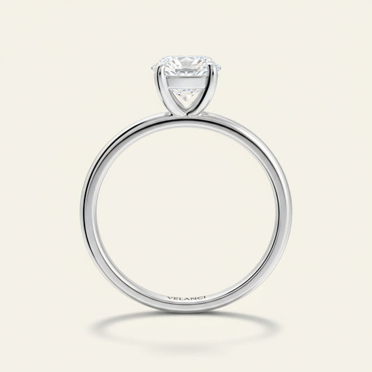 Ring Allegra - 1ct Round-Cut CZ Solitaire Velanci