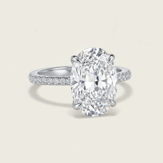 Alessia 5ct Sterling Silver Womens Ring - Solitaire Shine Velanci