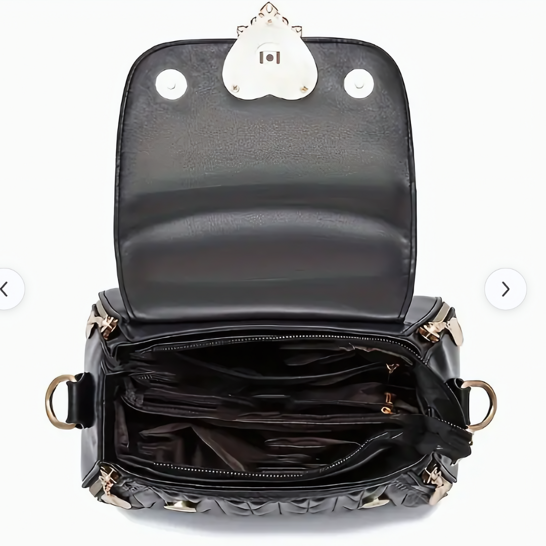 Velanci Vittoria Leather Crossbody Bag