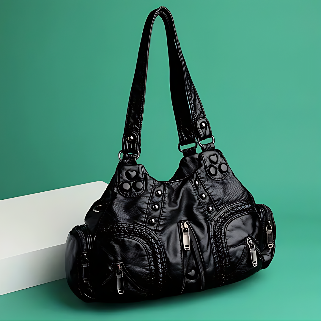 Gabriella Luxe Leather Shoulder Bag