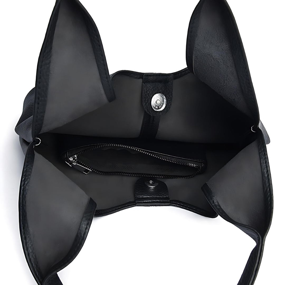 Ariana Luxe Leather Shoulder Bag